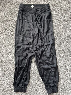Charcoal Grey Aerie Jogger Pants